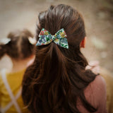 Baby Tied Bow, Liberty Blue Floral