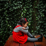 Petal Bow, Red