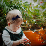 Petal Bow, Navy
