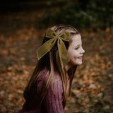 Big Velvet Bow, Antique Gold