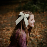 Big Velvet Bow, Ivory