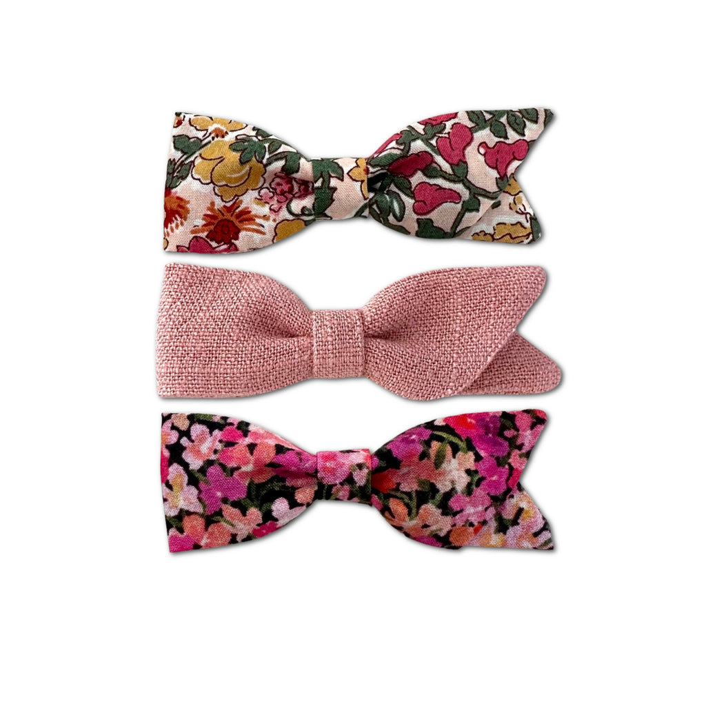 Petal Bow, Liberty of London Pink Bundle Set