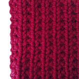 READY TO SHIP! Adult Emilia Chunky Cowl Scarf, Cranberry