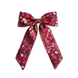 Classic Bow, Liberty of London Burgundy Floral