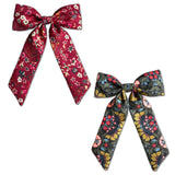 Classic Bow, Liberty of London Olive/Pink Floral