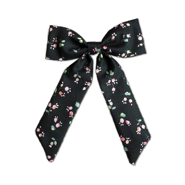 Classic Bow, Liberty of London Black/Pink Floral