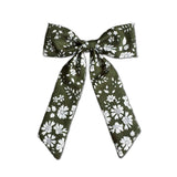 Classic Bow, Liberty of London Olive Floral