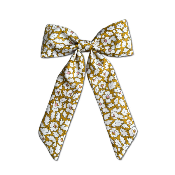 Classic Bow, Liberty of London Mustard Floral