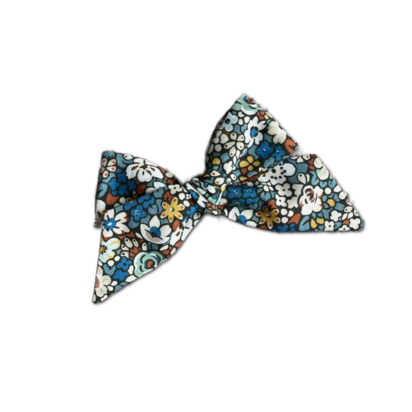 Baby Tied Bow, Liberty of London Blue Floral