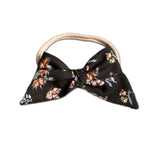 Baby Tied Bow, Liberty of London Brown Floral