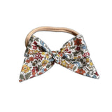 Baby Tied Bow, Liberty of London Fall Floral