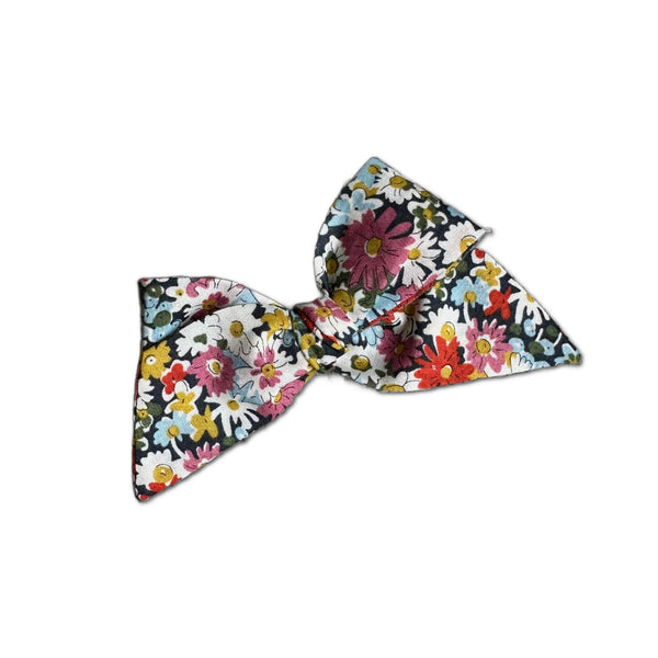 Baby Tied Bow, Liberty of London Pink Daisies