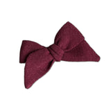 Baby Tied Bow, Burgundy