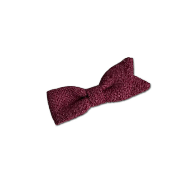 Petal Bow, Burgundy