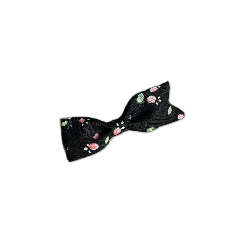 Petal Bow, Liberty of London Black Floral