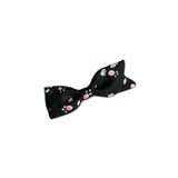 Petal Bow, Liberty of London Black Floral