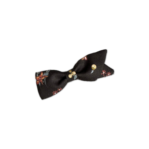 Petal Bow, Liberty of London Brown Floral