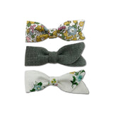 Petal Bows,Olive/Yellow Bundle Set