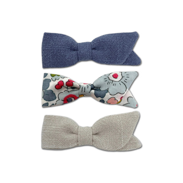 Petal Bows, Blue Bundle Set