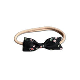 Petal Bow, Liberty of London Black Floral