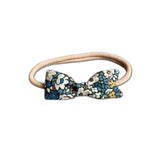 Petal Bow, Liberty of London Blue Floral