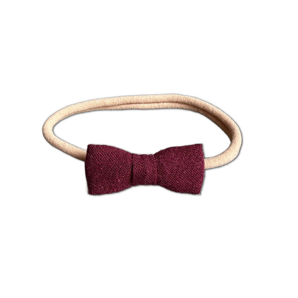 Itty Bitty Bow, Burgundy