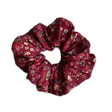 NEW! Scrunchie, Liberty Burgundy Floral