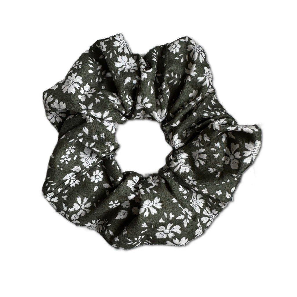 NEW! Scrunchie, Liberty Olive Floral