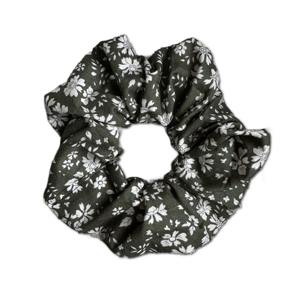 NEW! Scrunchie, Liberty Olive Floral