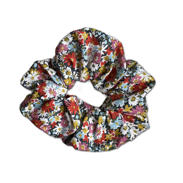 NEW! Scrunchie, Liberty Pink Daisies