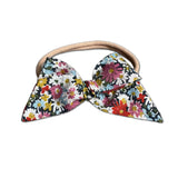 Baby Tied Bow, Liberty of London Pink Daisies