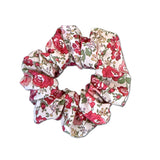 Scrunchie, Liberty Red/Ivory Floral