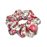 Scrunchie, Liberty Red/Ivory Floral