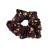 Scrunchie, Liberty Black/Gold Floral