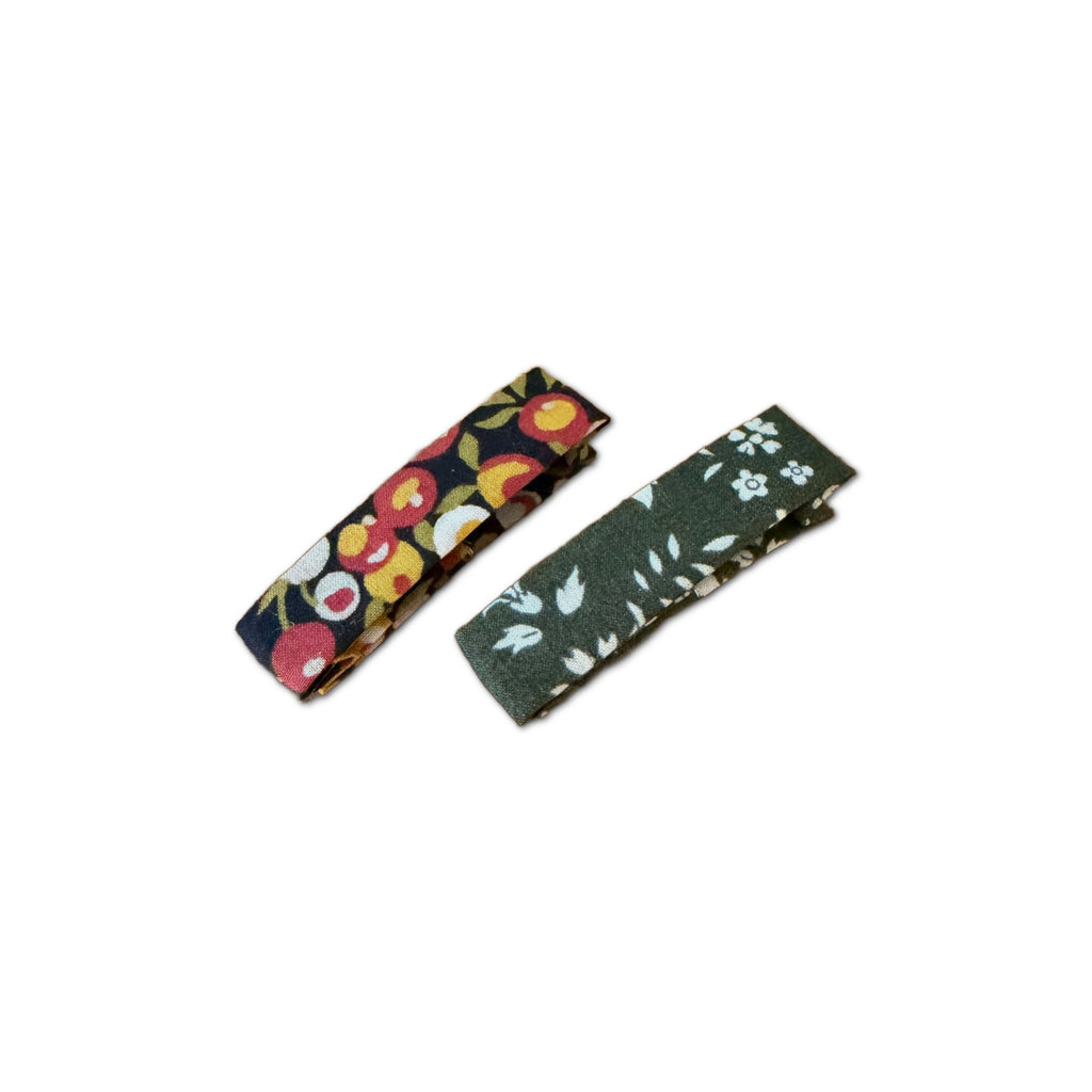 Liberty Bar Clips, Olive/Berries