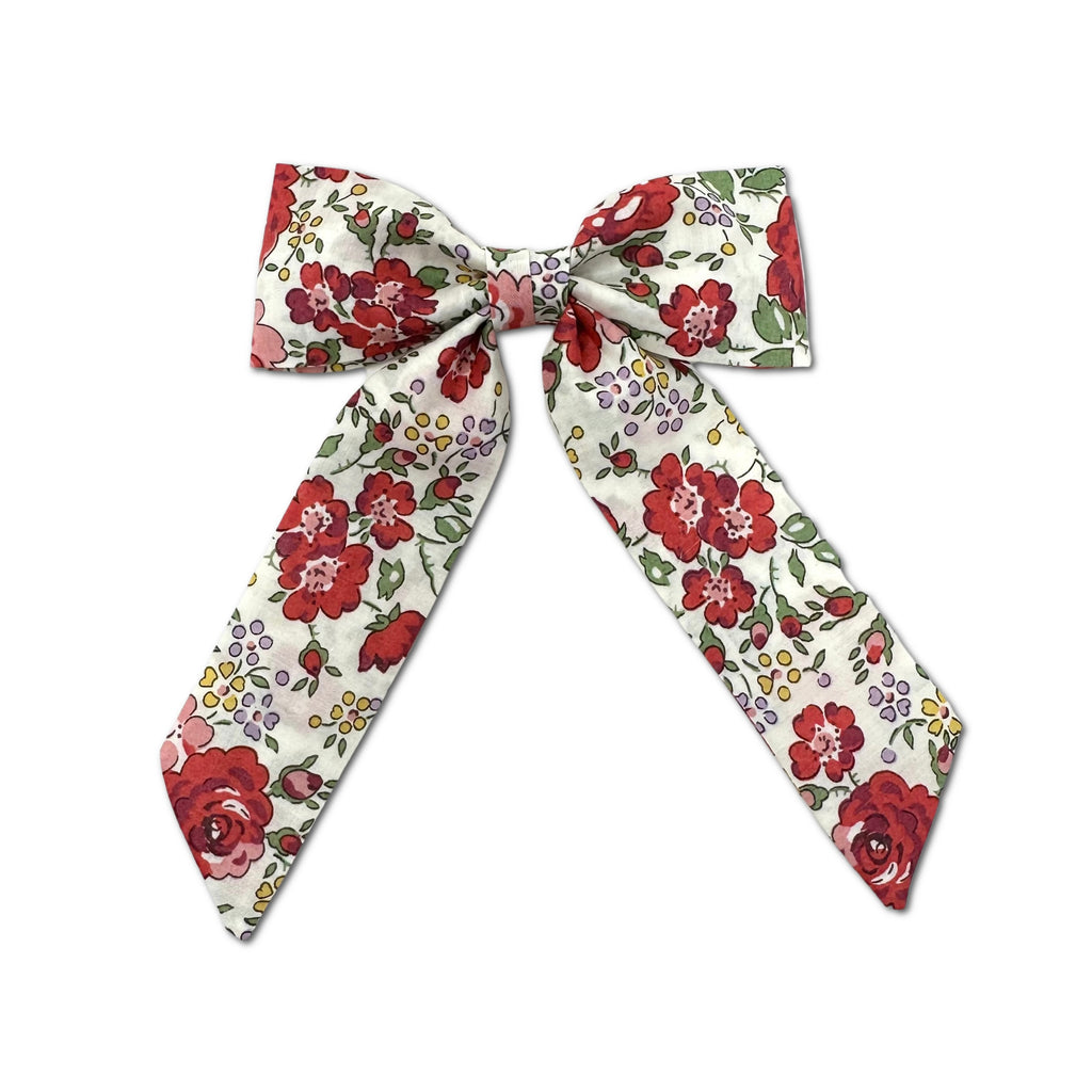 Classic Bow, Liberty Red/Cream Floral