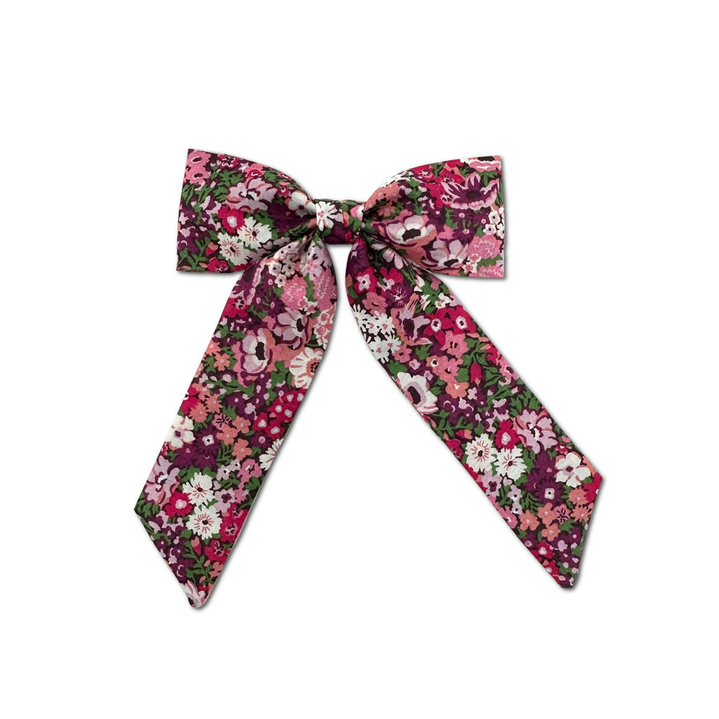 Classic Bow, Liberty Magenta Floral