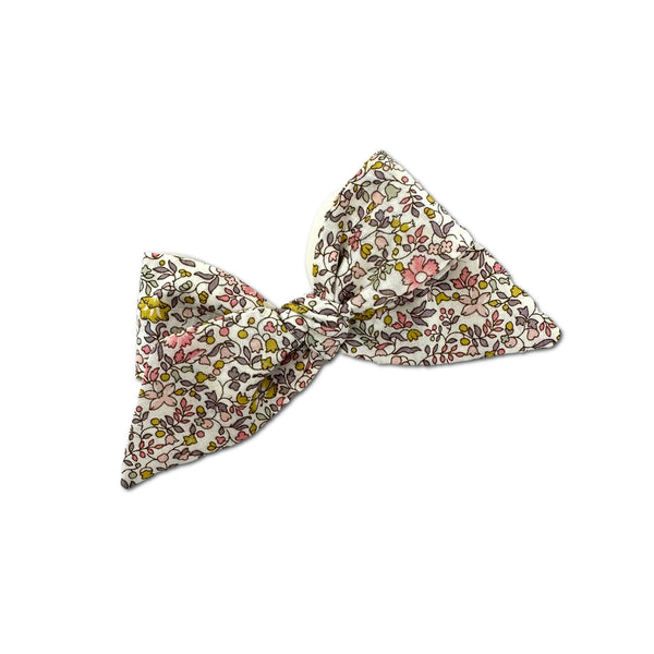 Baby Tied Bow, Liberty Muted Pink Floral