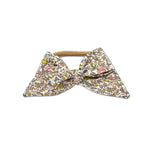 Baby Tied Bow, Liberty Muted Pink Floral