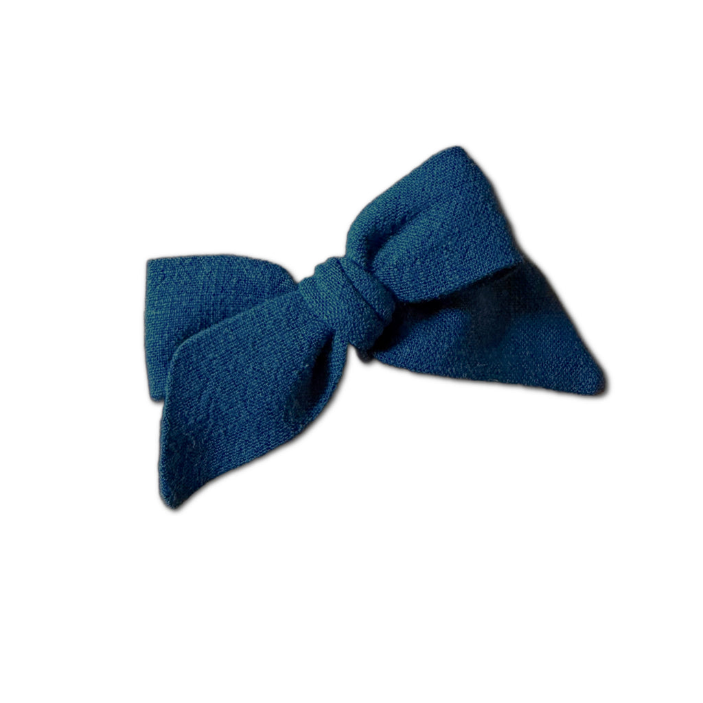 Baby Tied Bow, Teal