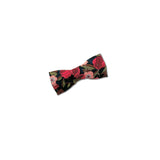 Itty Bitty Bow, Liberty Navy/Pink Floral