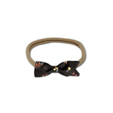 Petal Bow, Liberty of London Brown Floral
