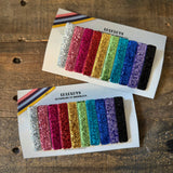 Glitter Bar Clips, set of 2