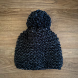 READY TO SHIP! Kids M, Solid Hat in Charcoal