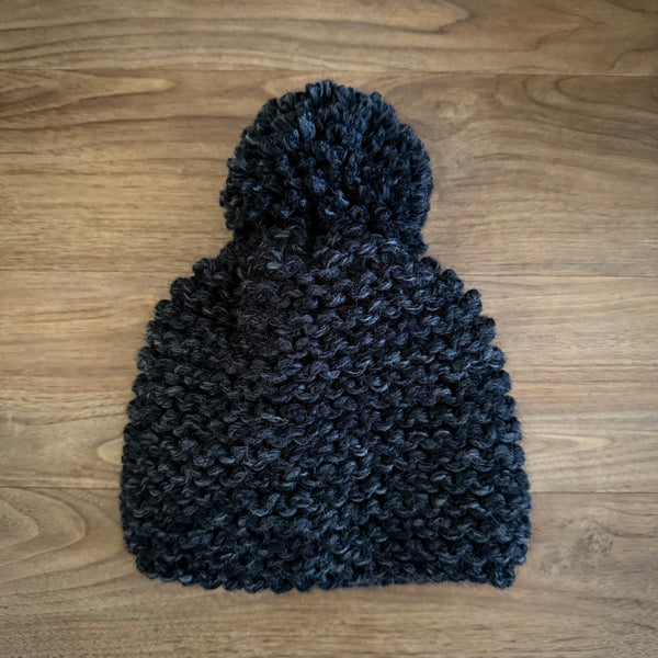 READY TO SHIP! Kids M, Solid Hat in Charcoal