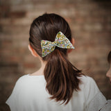 Baby Tied Bow, Liberty Muted Yellow Floral