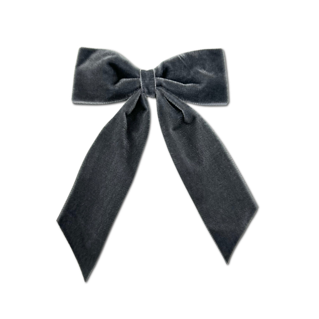 Big Velvet Bow, Charcoal