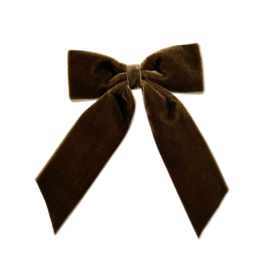 Big Velvet Bow, Chocolate