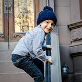 READY TO SHIP! Kids S, Solid Hat in Navy