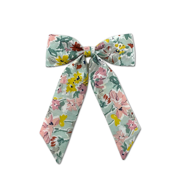 Classic Bow, Liberty of London Sage Floral